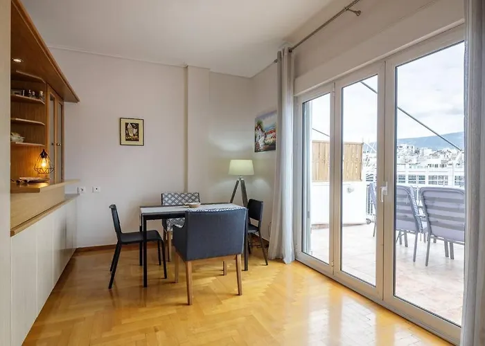 City View Roof Top Apt 10Min From Acropolis Museum